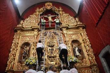 Bajada del Santo Cristo de Telde (Foto TA)